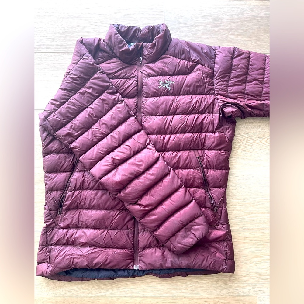 Arc’Teryx L Cerium Down Jacket - Rhapsody/Maroon